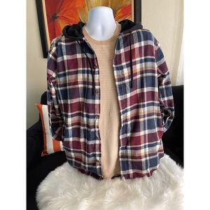 PACSUN Hoodie Plaid‼️